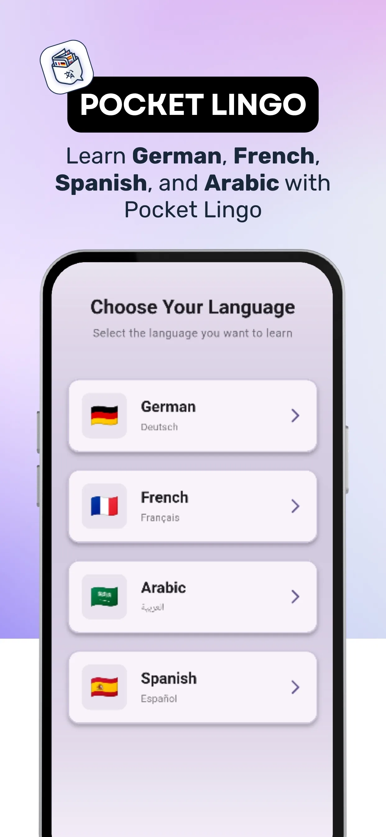 Screenshot of Pocket Lingo