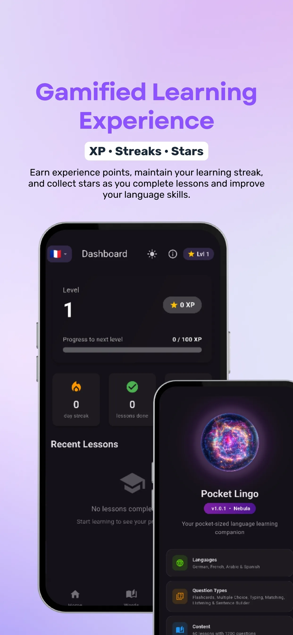 Screenshot of Pocket Lingo