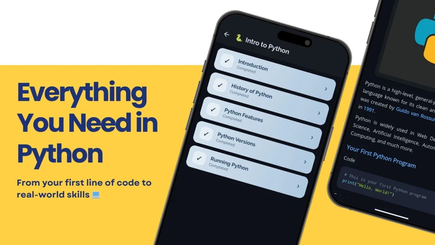 Screenshot of Learn Python