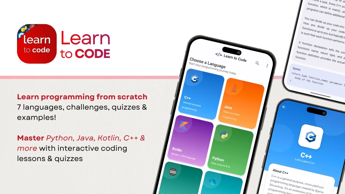 Screenshot of Learn to Code