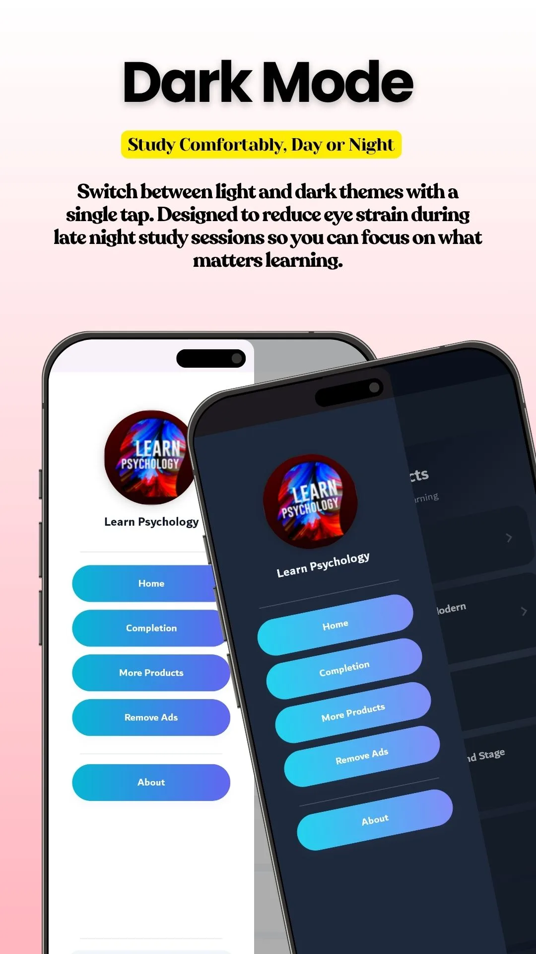 Screenshot of Learn Psychology
