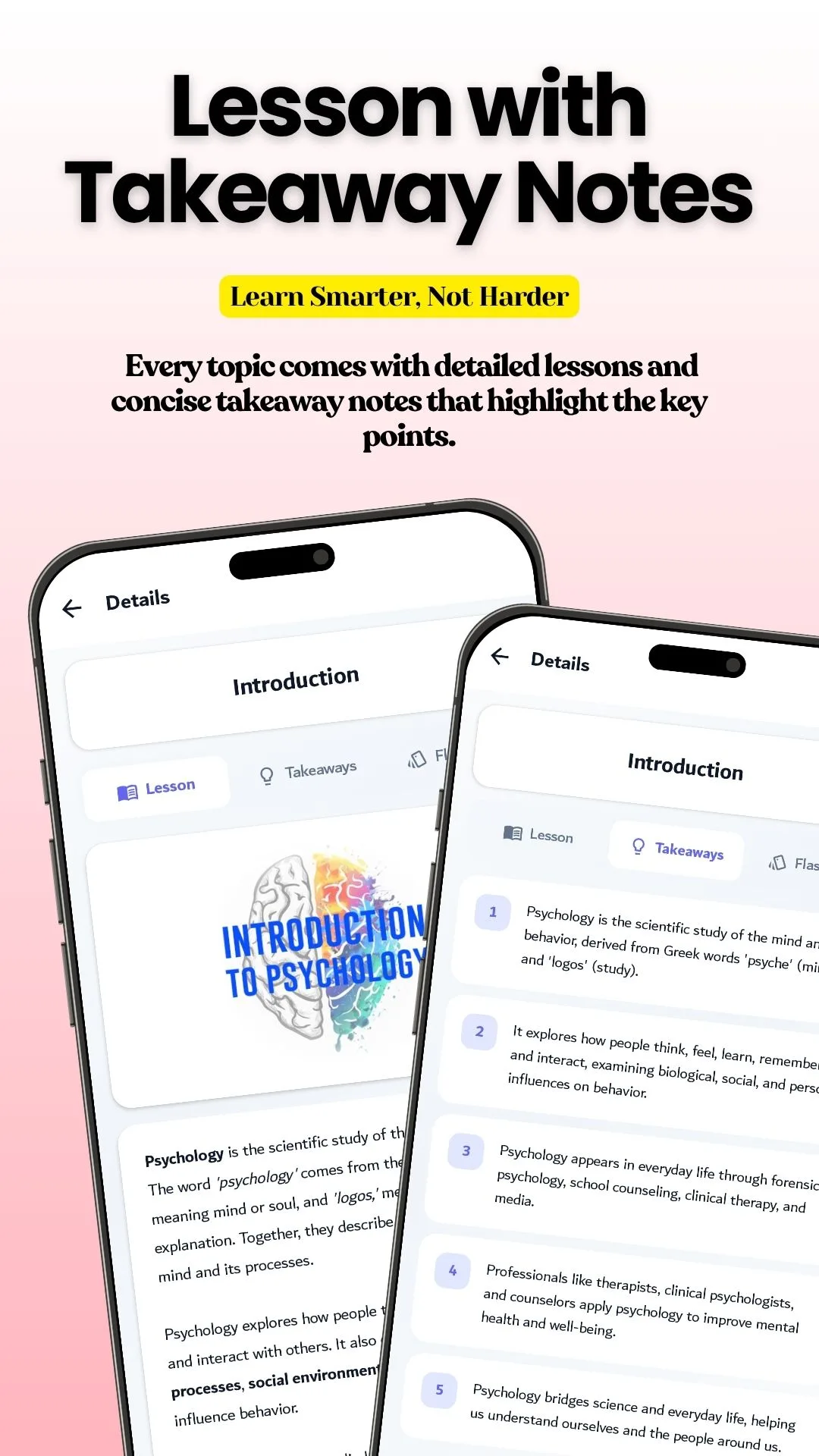 Screenshot of Learn Psychology