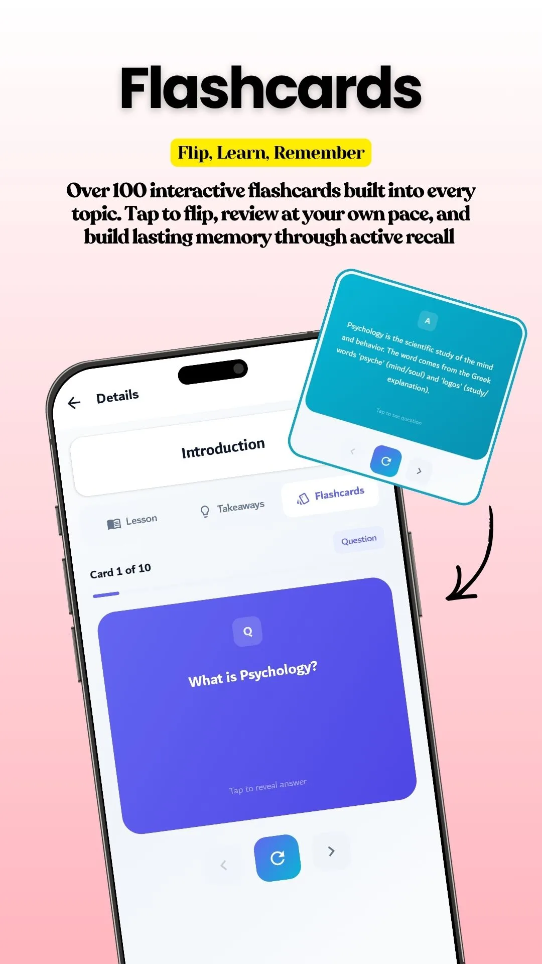 Screenshot of Learn Psychology