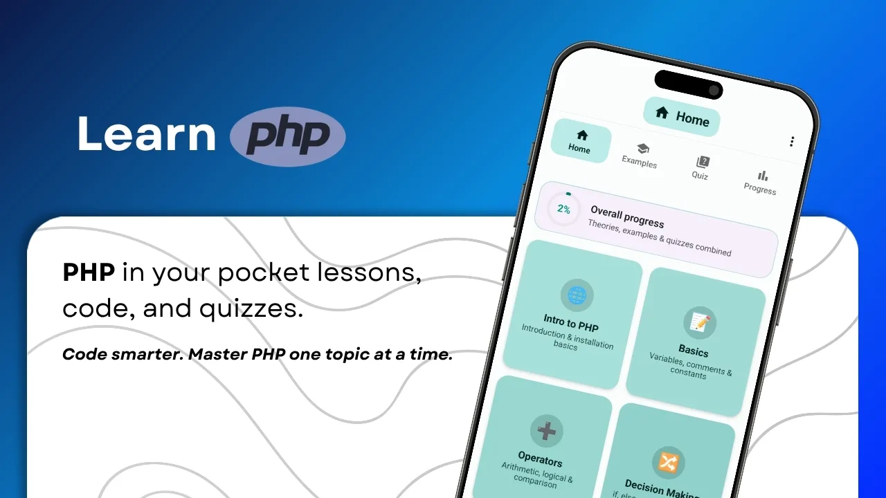 Screenshot of Learn PHP