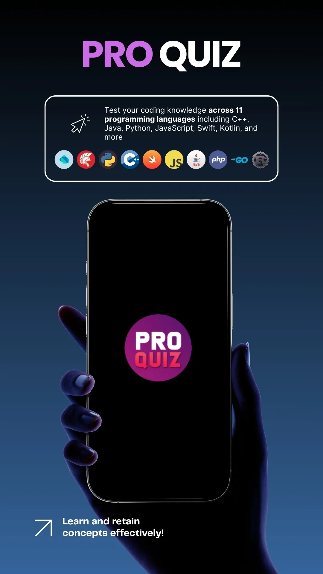 Screenshot of Pro Quiz