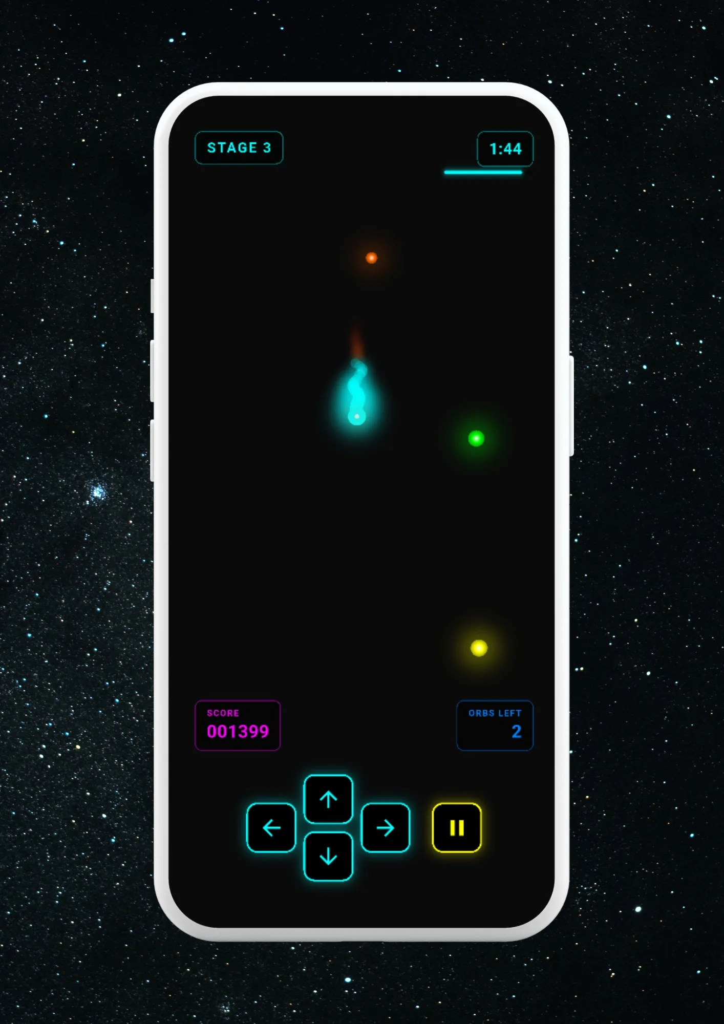 Screenshot of Neon-Snake