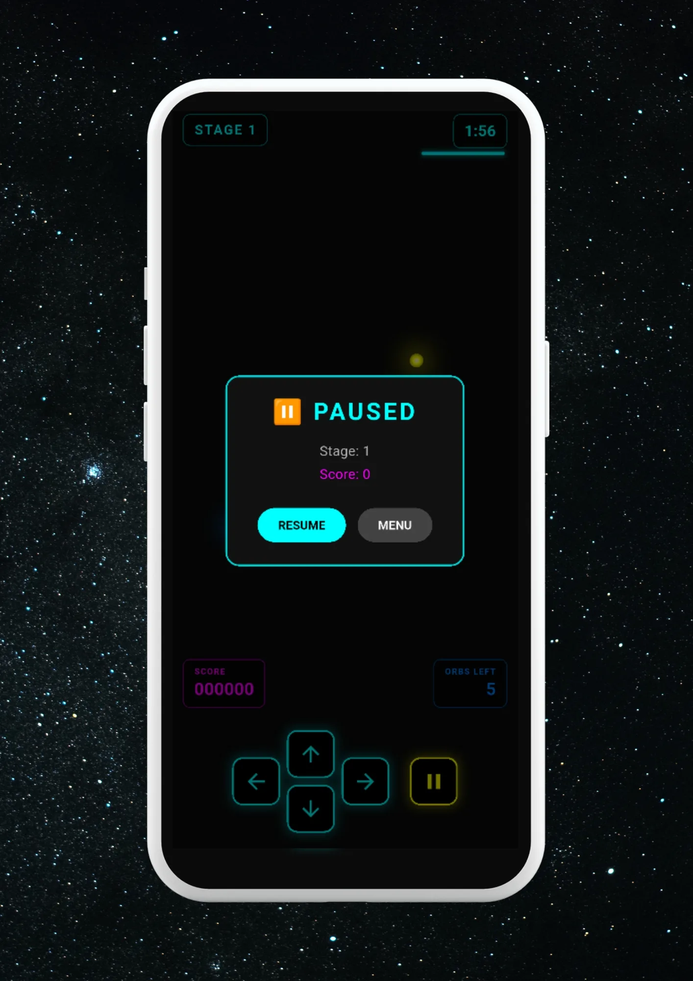 Screenshot of Neon-Snake