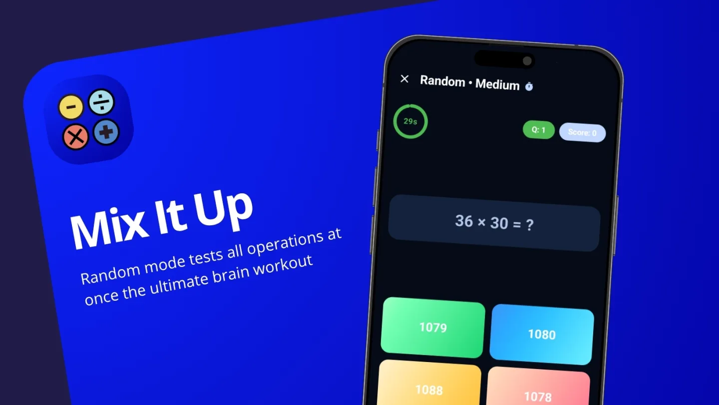 Screenshot of Basic Maths
