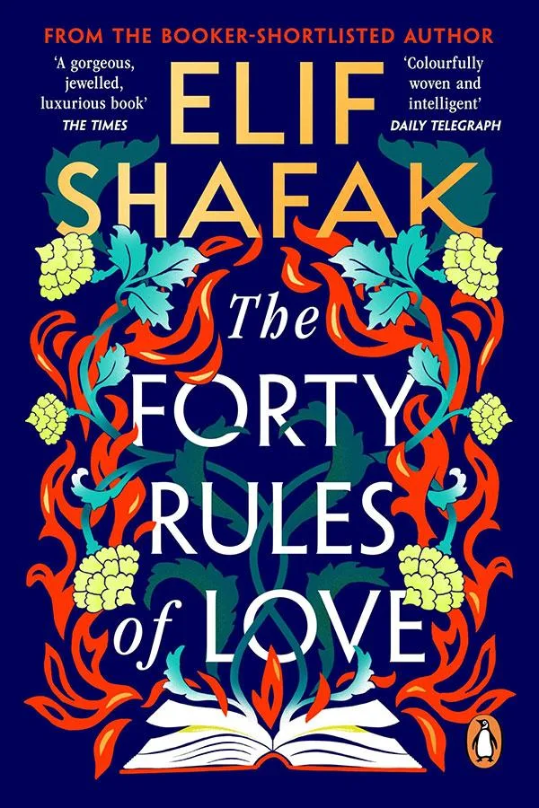 Book cover for The Forty Rules of Love by Elif Shafak