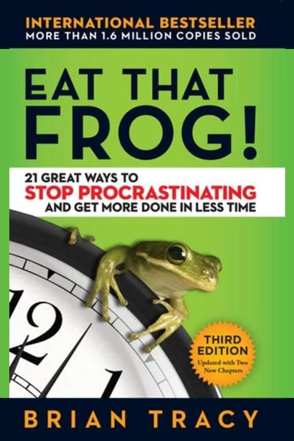 Book cover for Eat That Frog by Brian Tracy