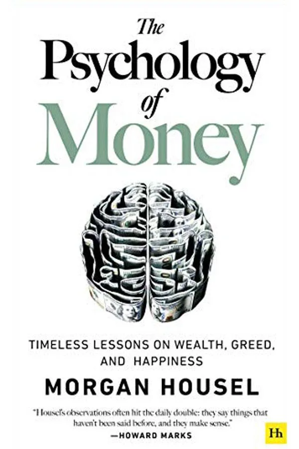 Book cover for The Psychology of Money by Morgan Housel