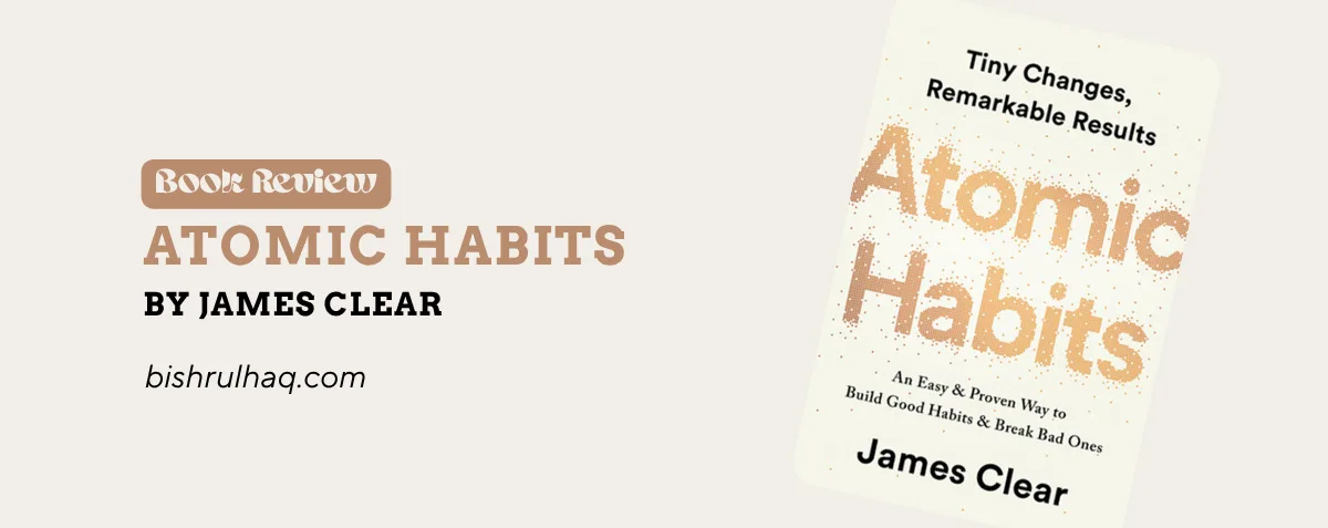 Cover image for Atomic Habits by James Clear