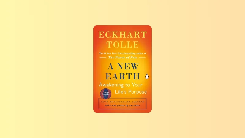 Cover image for A New Earth by Eckhart Tolle