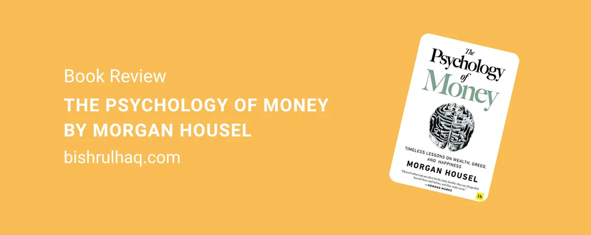 Cover image for The Psychology of Money by Morgan Housel