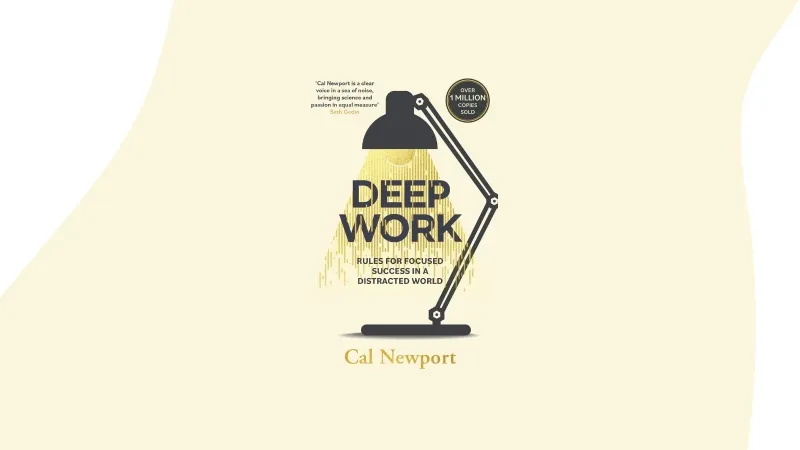 Cover image for Deep Work by Cal Newport