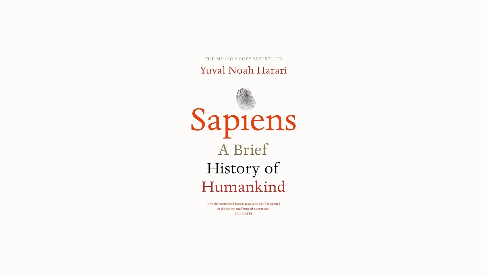 Cover image for Sapiens by Yuval Noah Harari