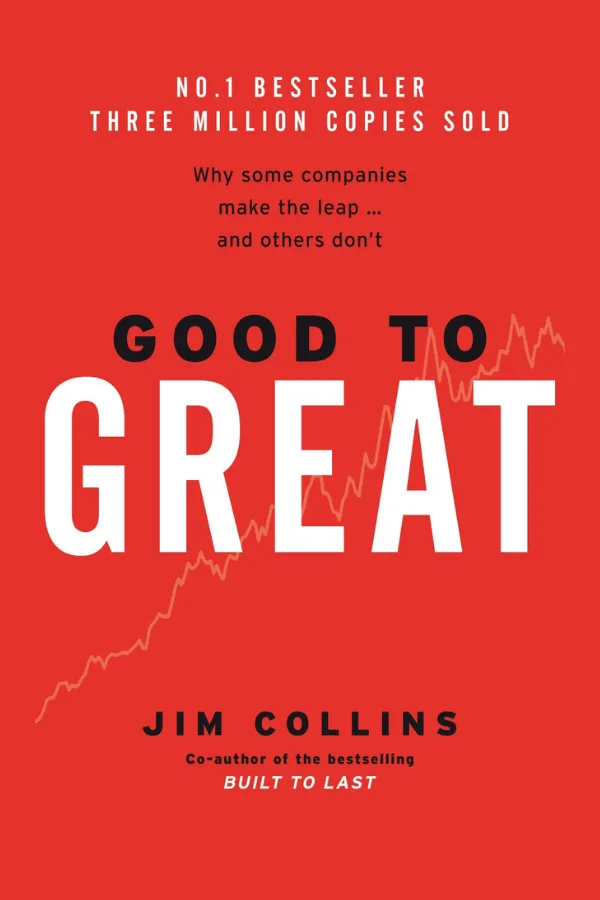 Book cover for Good to Great by Jim Collins