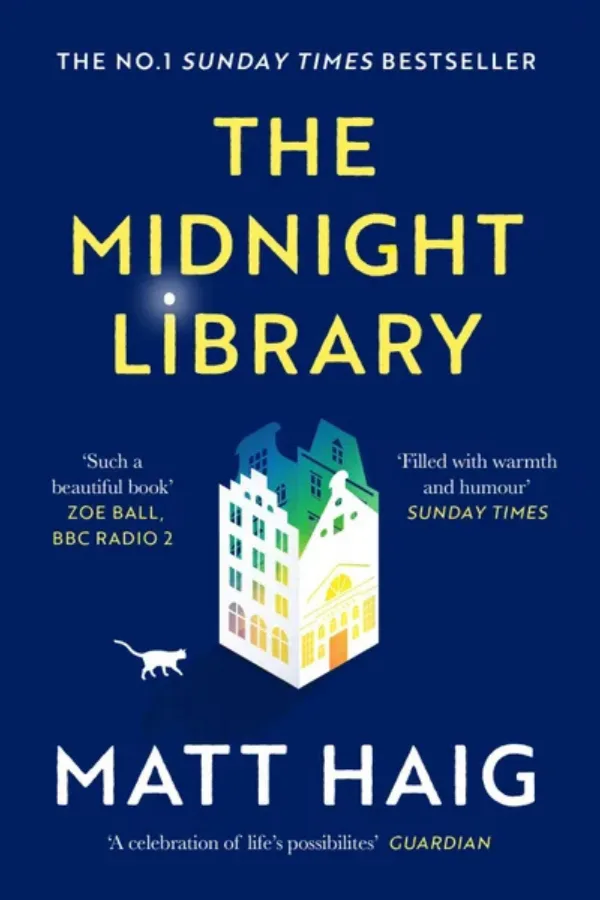 Book cover for The Midnight Library by Matt Haig