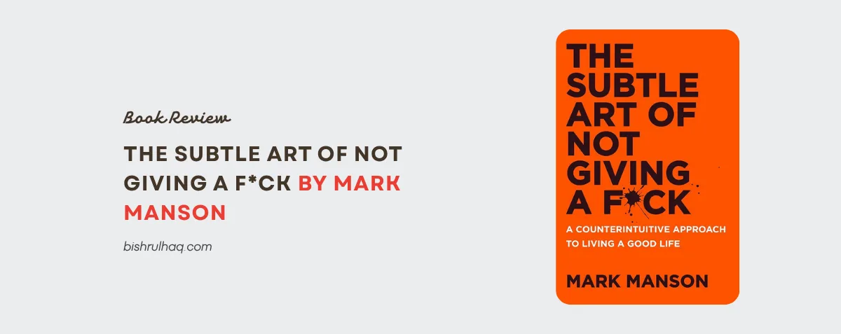 Cover image for The Subtle Art of Not Giving a F*ck by Mark Manson