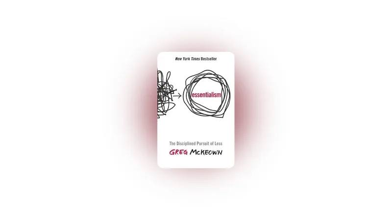 Cover image for Essentialism by Greg McKeown