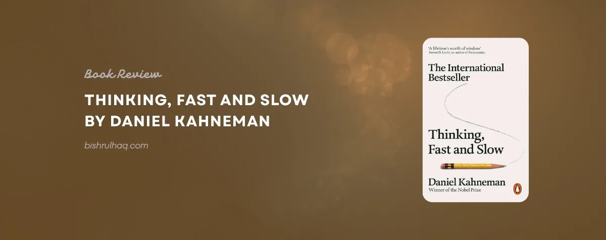 Cover image for Thinking, Fast and Slow by Daniel Kahneman