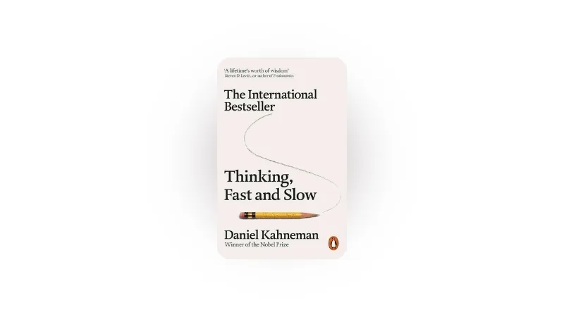 Cover image for Thinking, Fast and Slow by Daniel Kahneman
