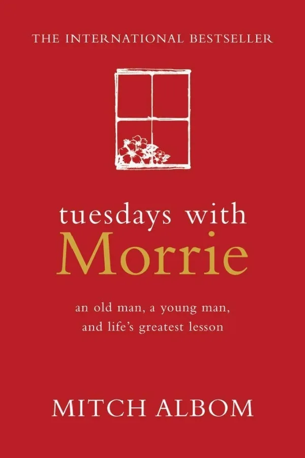 Book cover for Tuesdays with Morrie by Mitch Albom