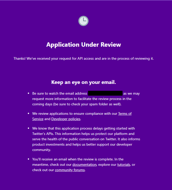 Application Review